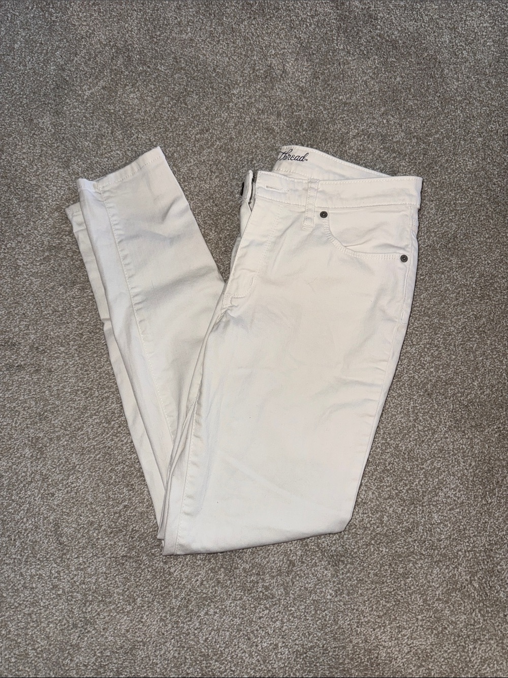 Universal Thread White Skinny Stretch Jeans